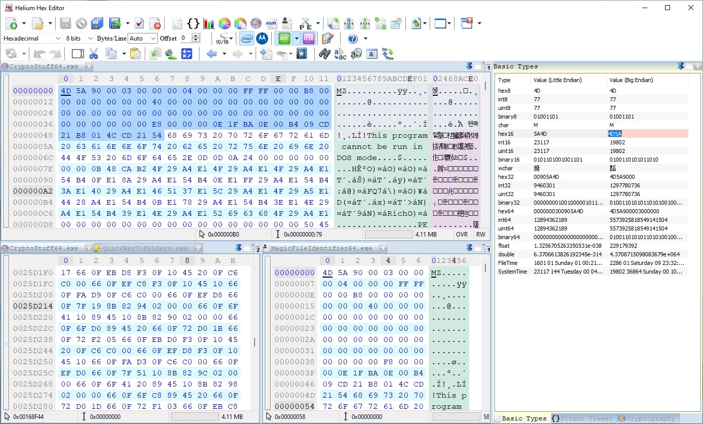 Windows 7 HeliumHexEditor 2.7.1 full